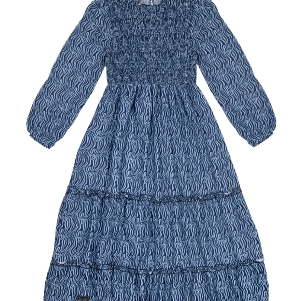 Simply Southern Smocked Tiered Dress Size Medium